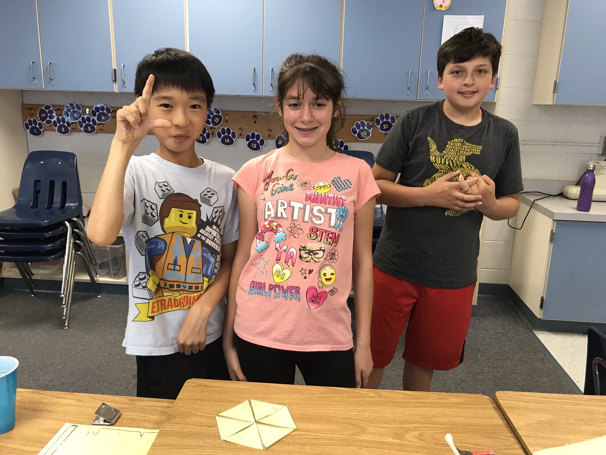 5thGradeBHES's tweet photo. Escape The School was a fun time for us and the kids! They successfully solved the 3 puzzles all before 5:30 :-) https://t.co/1JnPXO3nV0