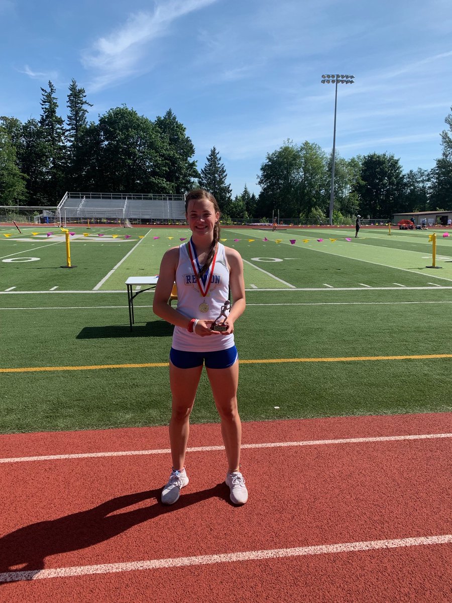 Coach_warrior's tweet photo. @TheRealHazenHS Heptathlete Olivia Conklin finishes 3rd in the state meet. She is a Freshman! #7events #competitor https://t.co/JvT9QicjvO