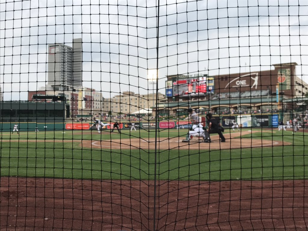 dpelletiermi's tweet image. Our view for tonight’s @greatlakesloons game at #ParkviewField.  Go Loons!  #NestLevelFun #FunkyFeather