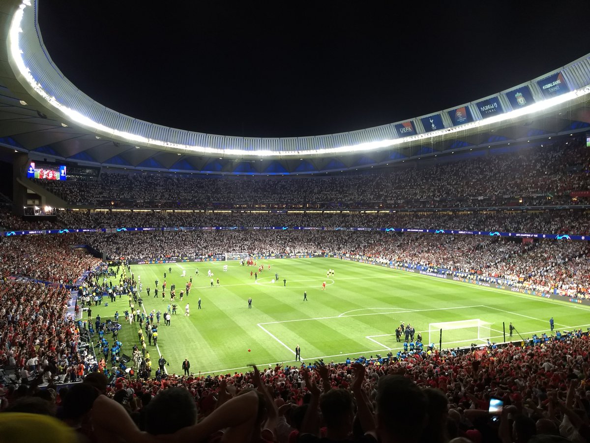 Amazing night at the #UCLfinal. Straight to the airport now to make it to Lecce in time for #ISMSC2019!
