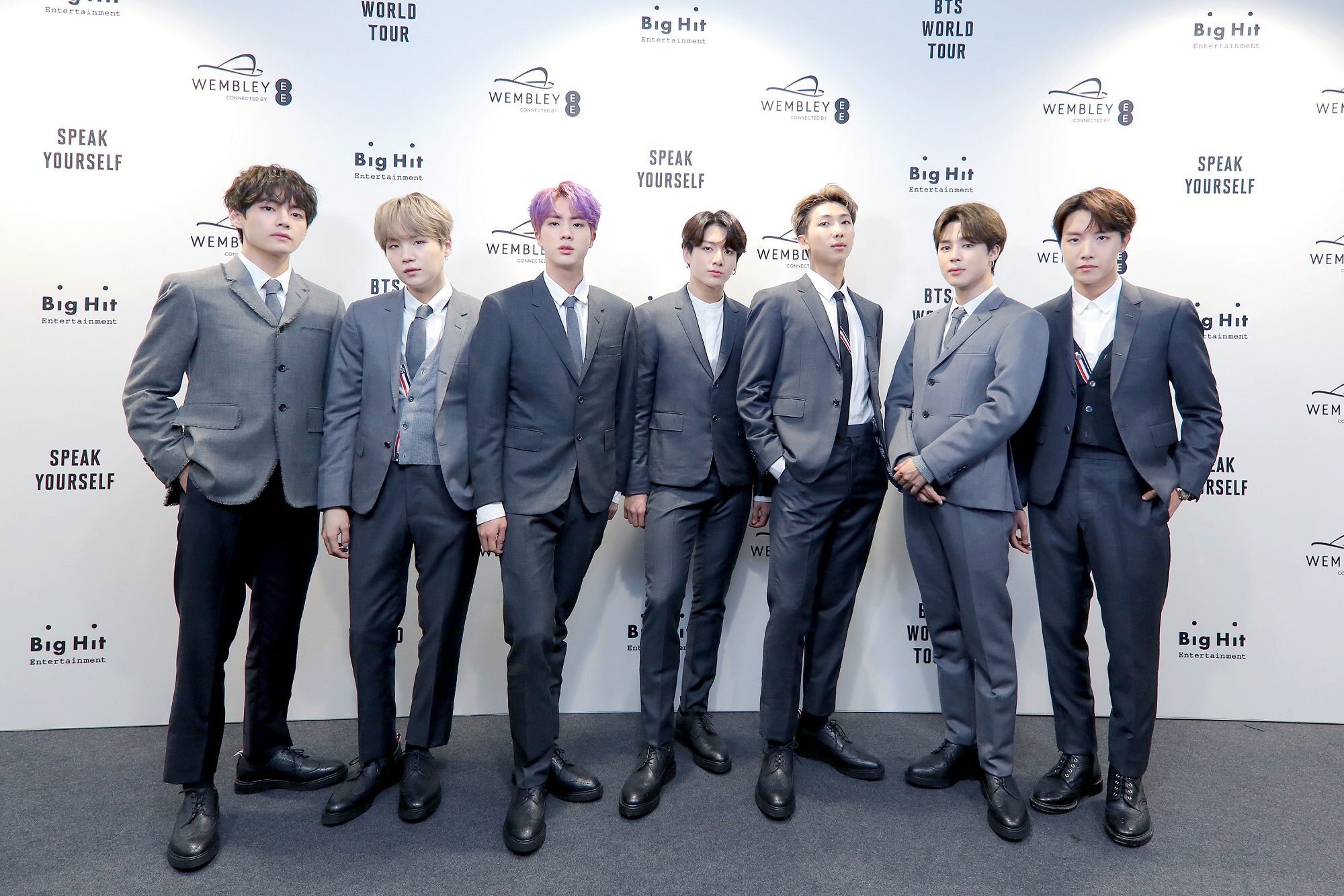 Picture Media Bts World Tour Love Yourself Speak Yourself In Wembley Stadium London Press Conference 190602
