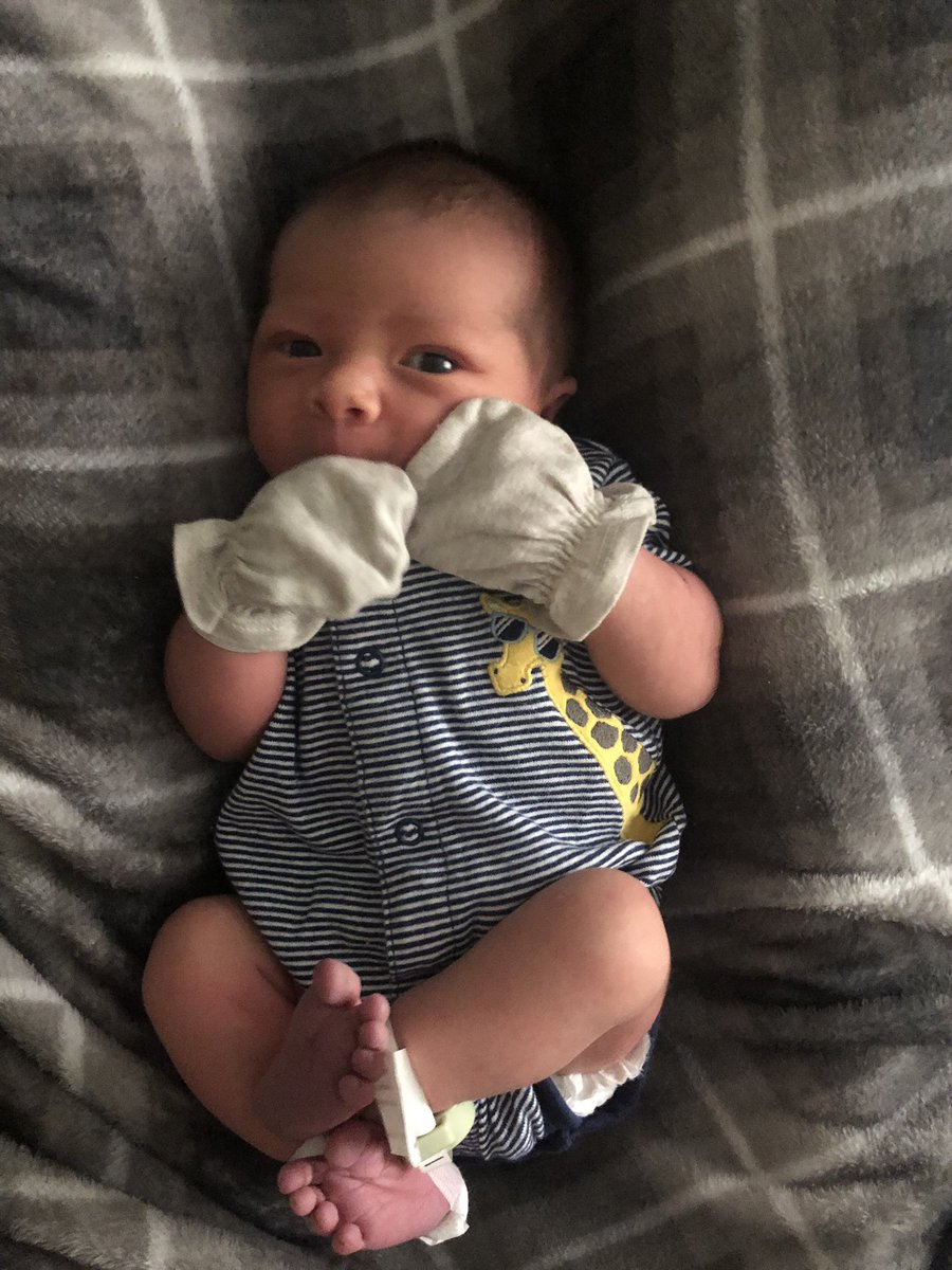 stef_p1's tweet photo. John Ezra Barber 💙 Born May 29th at 12:24am! We love you Ezra 🥰🥰 https://t.co/0DCUFluV97
