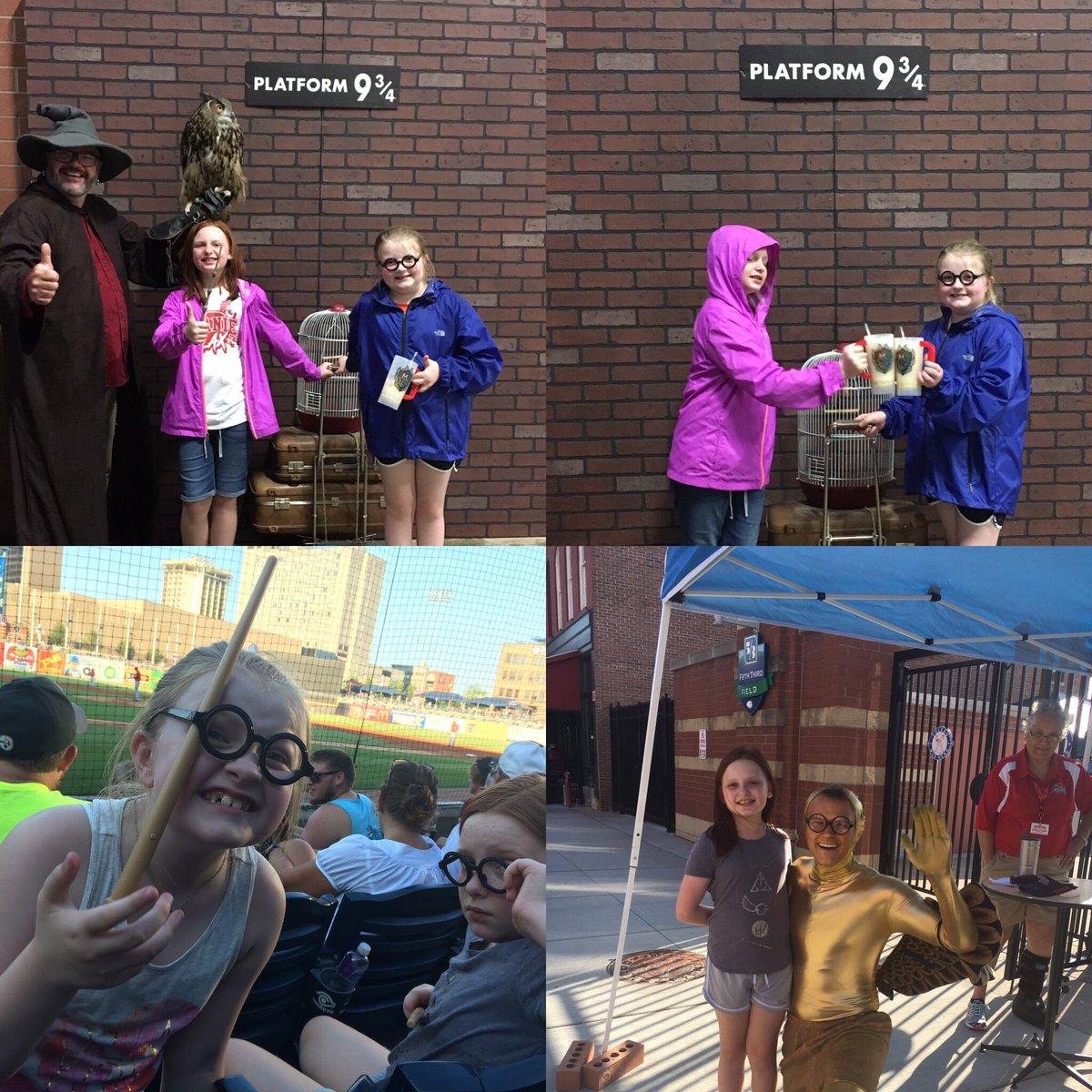 McGlaGla's tweet photo. What a difference a year makes 🤷🏻♀️ #WizardWeekend #MudHensGameDay https://t.co/lOGj2CYOkb
