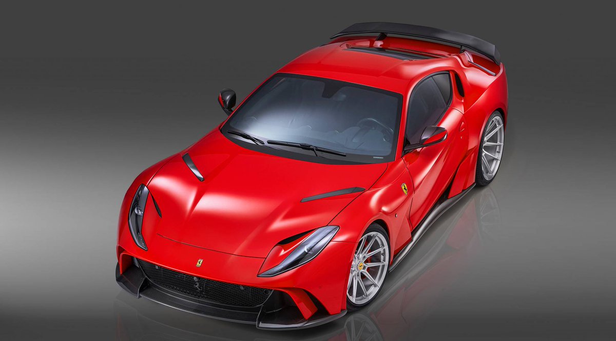 AutomovilMex's tweet photo. #PorSiNoLoViste #Novitec dota al #Ferrari 812 #Superfast, con un body kit en fibra de carbono, rines de 21" y 22", suspensión mejorada para un manejo más firme y preciso, y reprogramación al motor para llevarlo hasta 829 hp y 554 lb/pie.  #EstiloDeVidaAP https://t.co/cHuXK0Kgjc