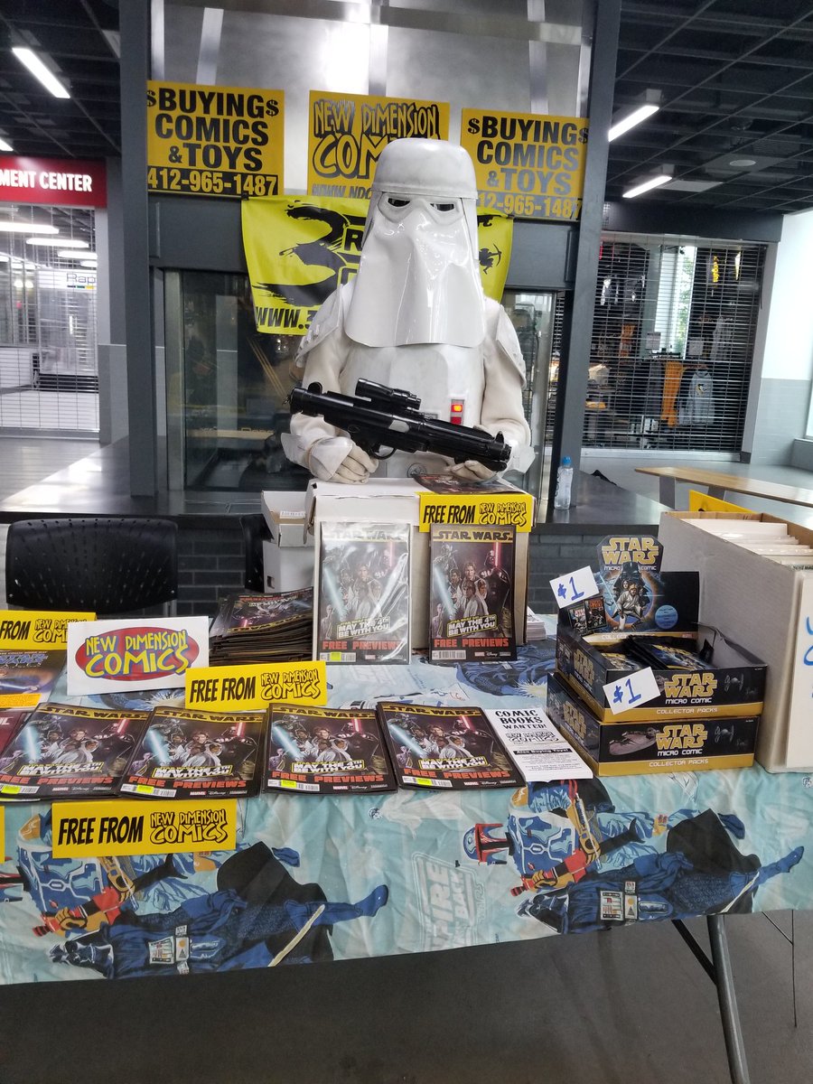 ToddfromNDC's tweet photo. Empire take over at UPMC Lemieux Star Wars skate tonight. #upmc66 #ndcomics https://t.co/7gWa7ArJrr