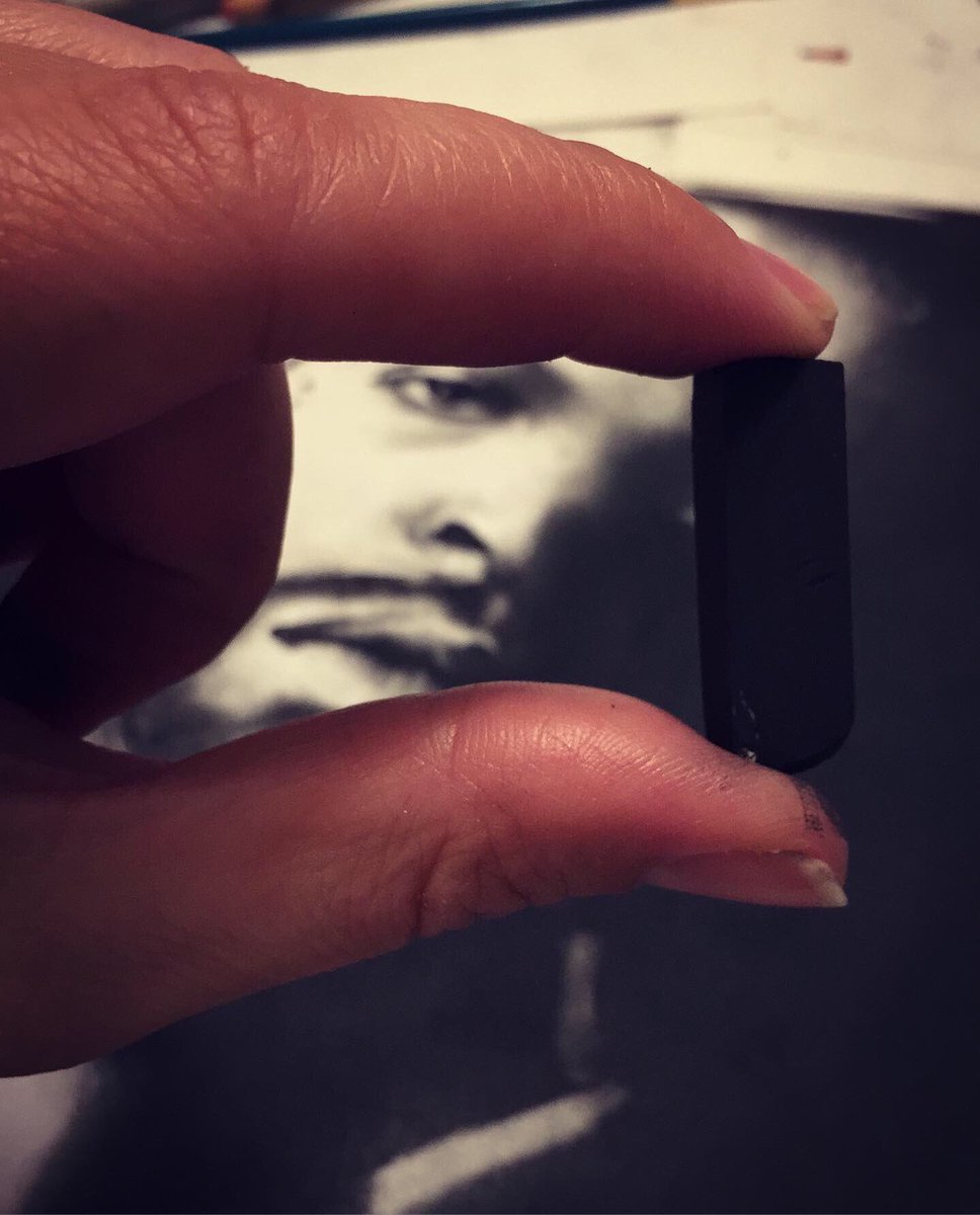 HeatherBTaylor's tweet photo. My charcoal art of @icecube https://t.co/Te4TcUOsxS