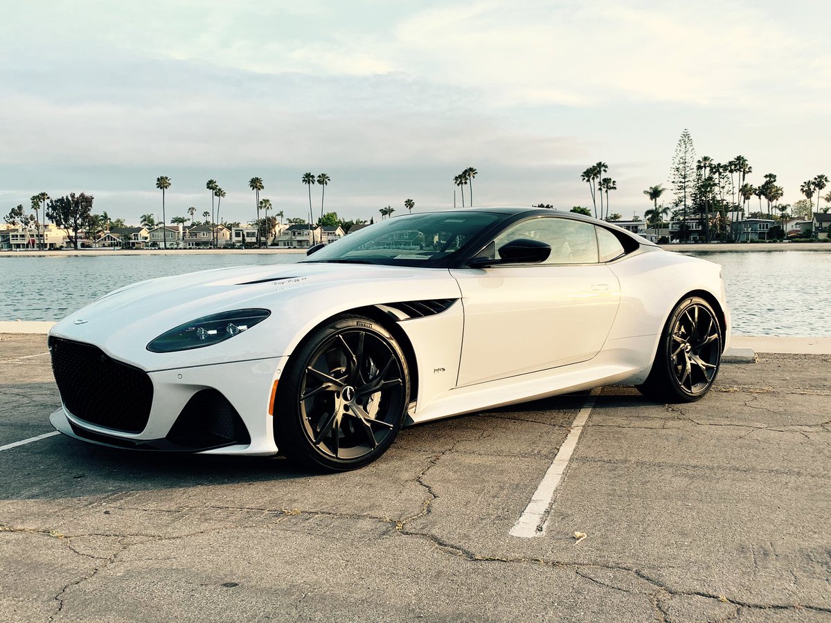 carriekimsays's tweet photo. I forgot to tell Twitter that Iโm driving an #AstonMartin #DBSSuperleggera this weekend ๐๐ผ๐คฉ I took her out for some glamour shots today...
#meetDBS https://t.co/foRXEjzskp