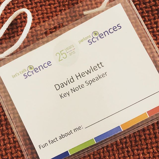 dhewlett's tweet photo. Such an honour and a pleasure tonight speaking with all the great brains making  #LetsTalkScience such an incredible success... Fun fact: I am now friends with @steam.sisters! https://t.co/nQjjjrsavZ https://t.co/6QAMrwLRLk