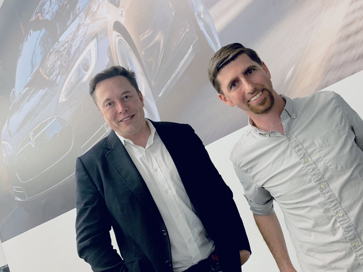 Here it is: episode 200 of Ride the Lightning, my weekly <a href="/Tesla/">Tesla</a> podcast, featuring a 1-on-1 interview with <a href="/elonmusk/">Elon Musk</a>! We cover a lot of ground in the hour-long conversation, including the Tesla Pickup, Model Y, Roadster, Semi &amp; more! Give it a listen here: traffic.libsyn.com/teslapodcast/R…
