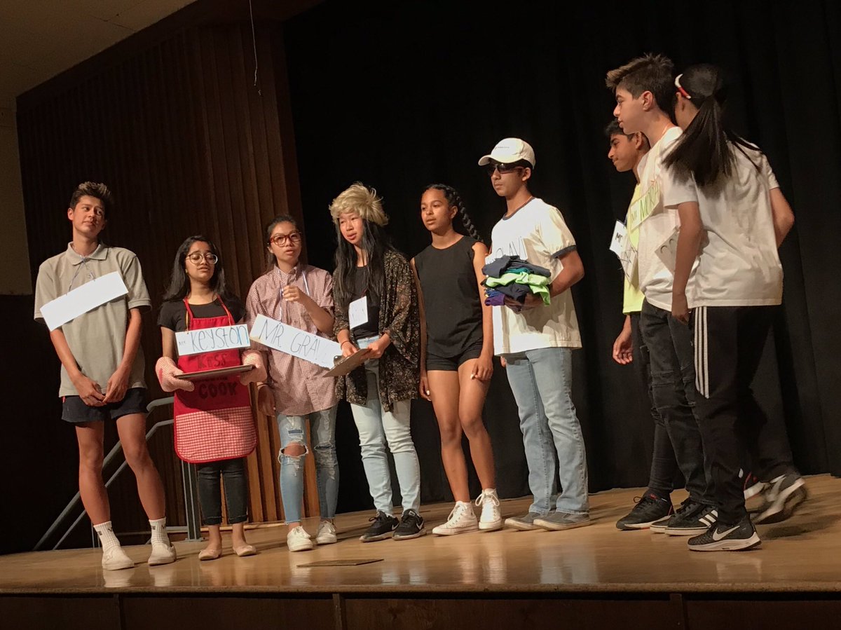 FirstAveTheatre's tweet image. Production 2019’s LAST rehearsal for the LAST show of the year...70 minutes of original material...now that’s collaboration!🎭@FirstAveMS