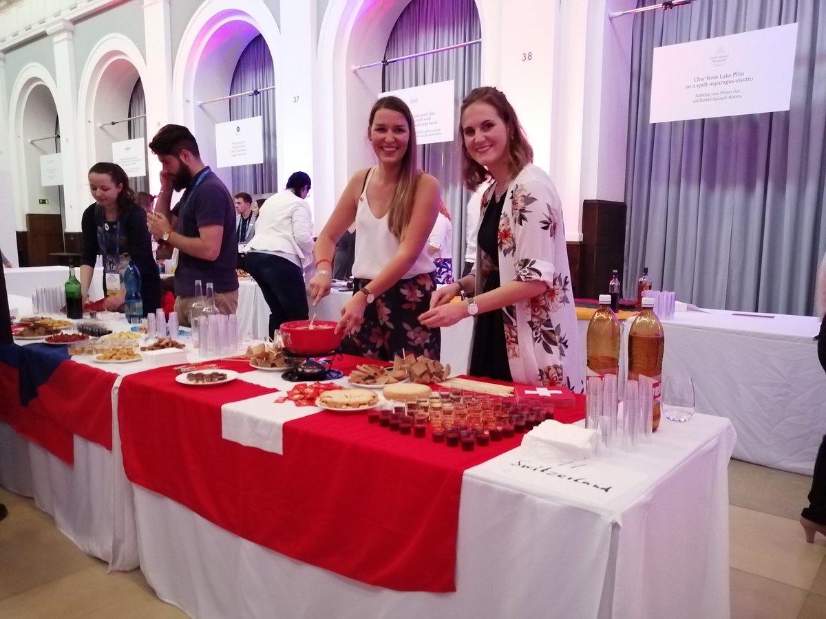 rotaract's tweet photo. 🥨🧀🥠First time ever! #CountryBooth at #Rotaract19 #Rotary19
Another way to learn about new cultures, try new tastes, make new friends. https://t.co/l2FJCFlSG0