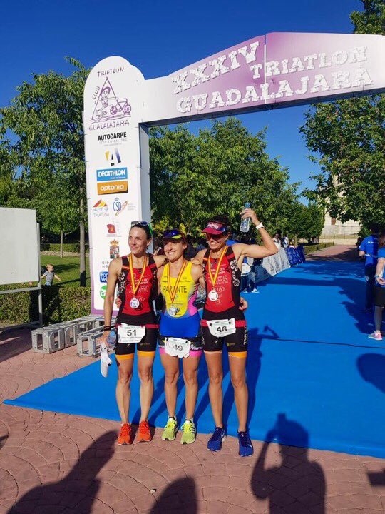 TheMedal1896's tweet photo. ¡SONIA Y CRISTOBAL EN GUADALAJARA!
Sonia Pariente @SONIAPARIENTE y Cristóbal Dios @cristobaldiosr ganan el @TriatlonGuada , segunda prueba de la Copa de España 🇪🇸 de Triatlón MD y LD 2019.
#SomosTriatlon
📸 @TRIATLONSP https://t.co/pDQoN6rO05