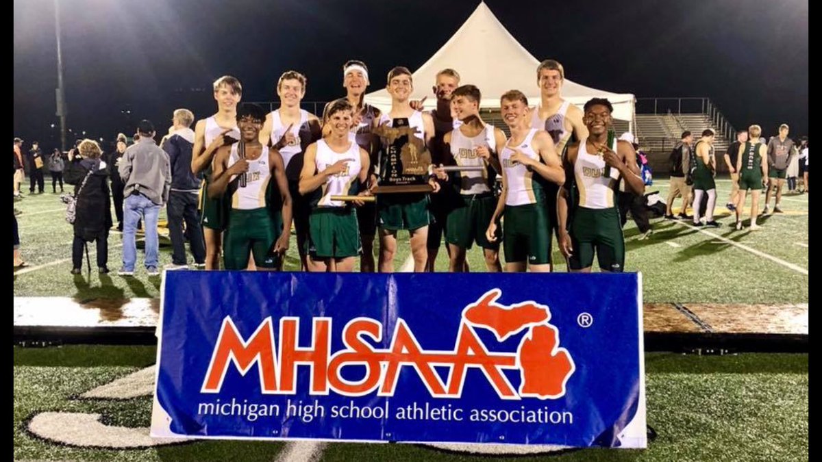 duxctrack's tweet photo. These guys are MHSAA Division 2 State Champions!!! Very proud of this group and all they have accomplished together! #GODUX https://t.co/pHPBkDHWTx