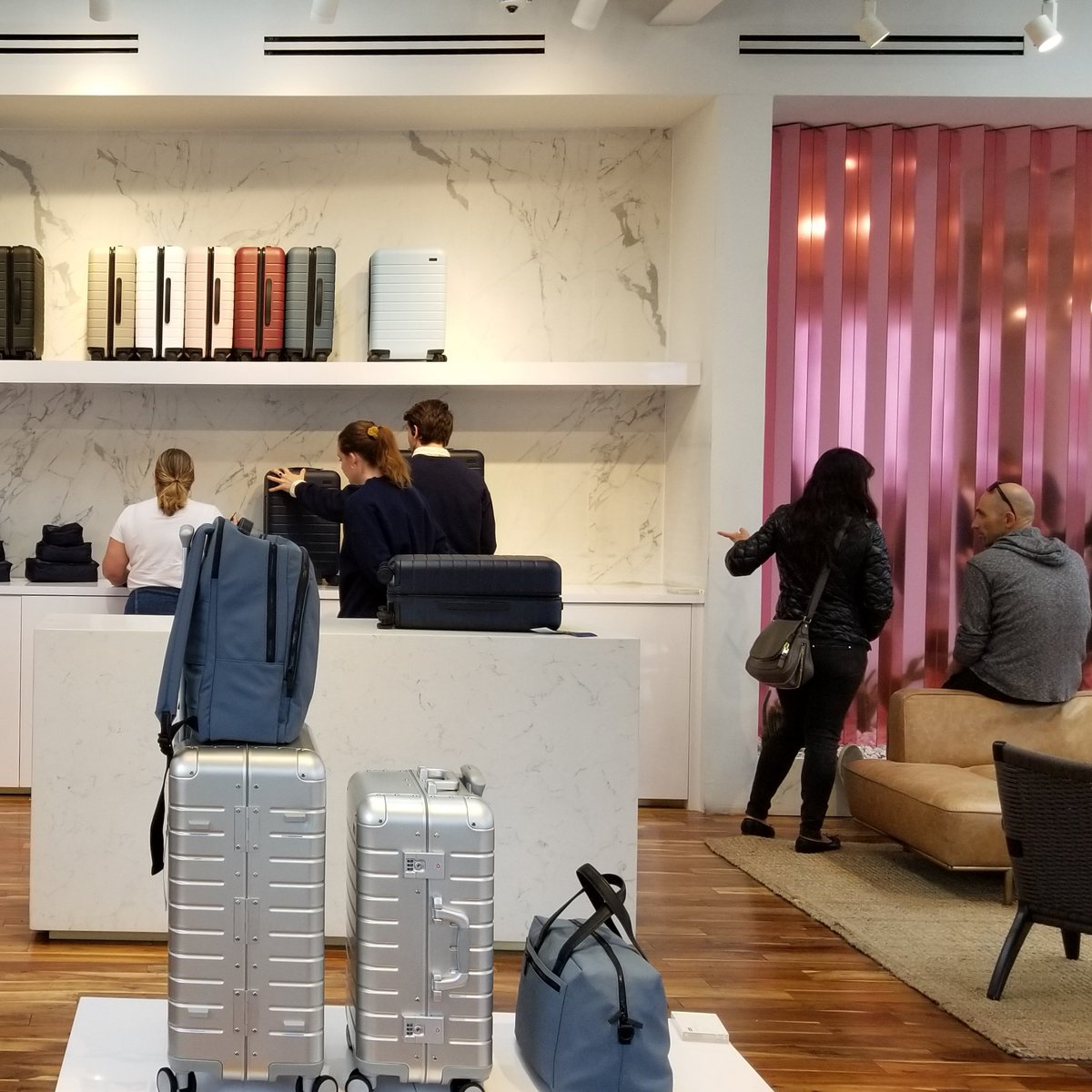pridepan's tweet photo. Just got another AWAY backpack. Next stop :Home .
PS: The AWAY store is really busy..ness.
@away https://t.co/Zt6tkTmwBF