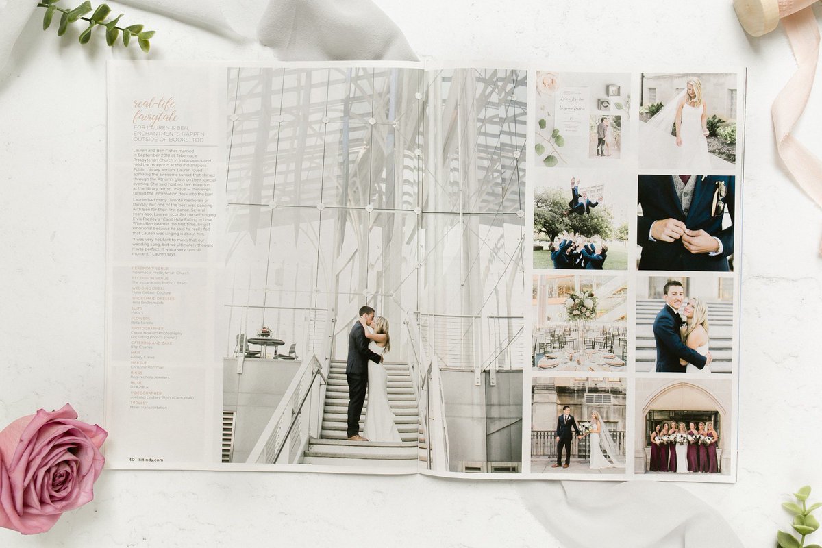 capture4k's tweet photo. Check this out! One of our weddings is featured in this months issue of Kit Magazine! What a beautiful wedding and amazing group of vendors. You can pick up a copy at your local Indy-area Kroger! 
.
.
.
.
Photo by @cassieladancer https://t.co/y2AuQsgN3k