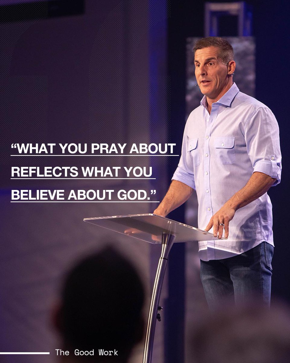 If it’s big enough to worry about, it’s big enough to pray about. #lcgoodwork