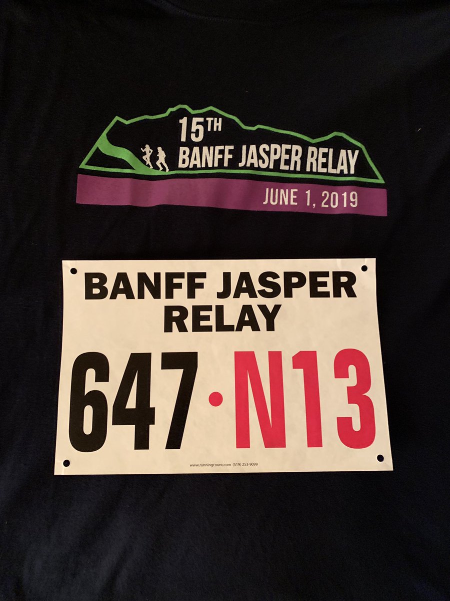 sergiotexx's tweet photo. I survived my first race today! #BanffJasperRelay #VeryHot https://t.co/c0m2287Qd2