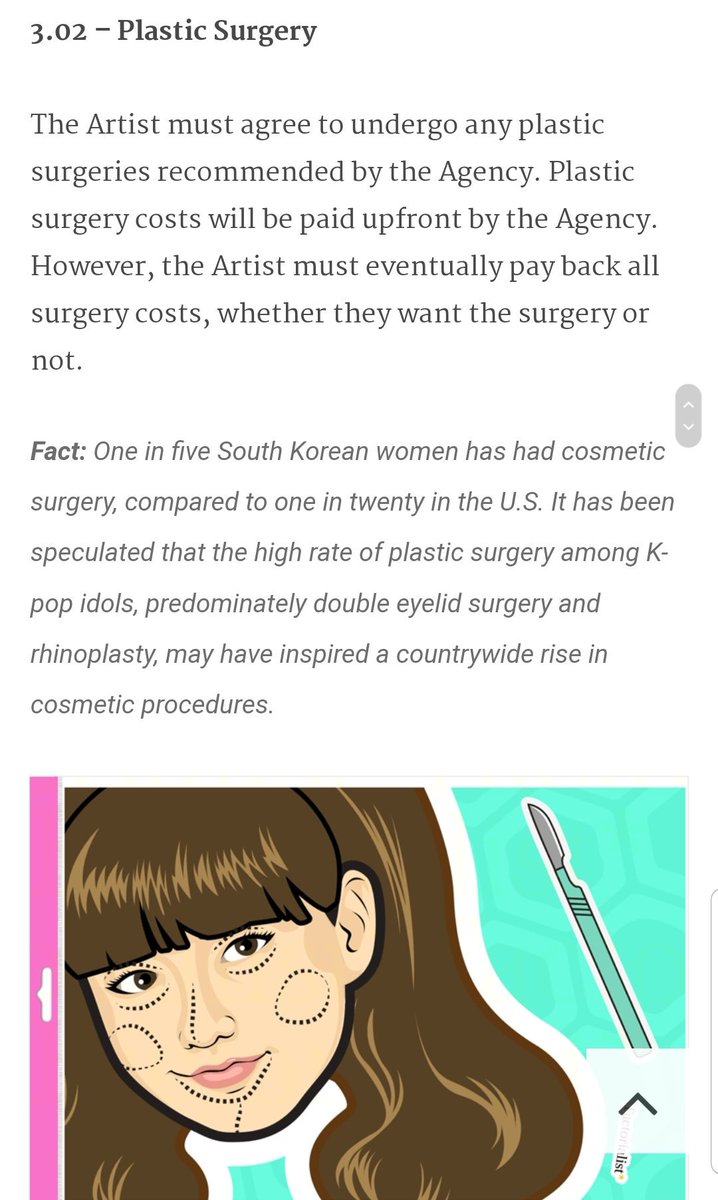 Shaping children to the likes of industry degenerates while taking advantage of the physical distortion of a society where just to fit in you must go through plastic surgery...