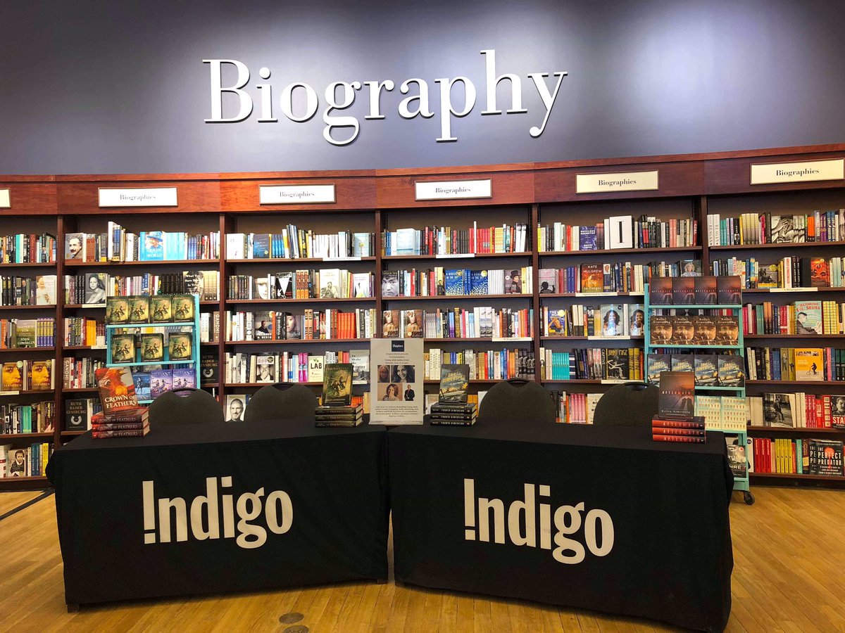 Indigo_Barrie's tweet photo. Thank you @KelleyArmstrong @EricRWalters @LesLivingston @nickipaupreto & all our guests for making todayβs #YAEvent such a wonderful success! Missed the event, not to worry! We have signed copies for you to purchase! @penguinrandomca @chaptersindigo @simonschusterca @hccfrenzy https://t.co/YpMWvSDFVy