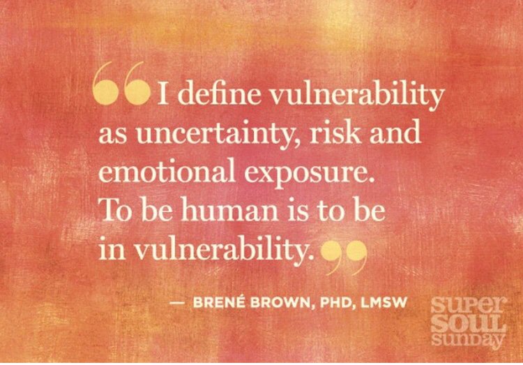 Never be ashamed or afraid to put yourself out there and leave it all on the field ... you may fail but will always know you had the courage to try!!