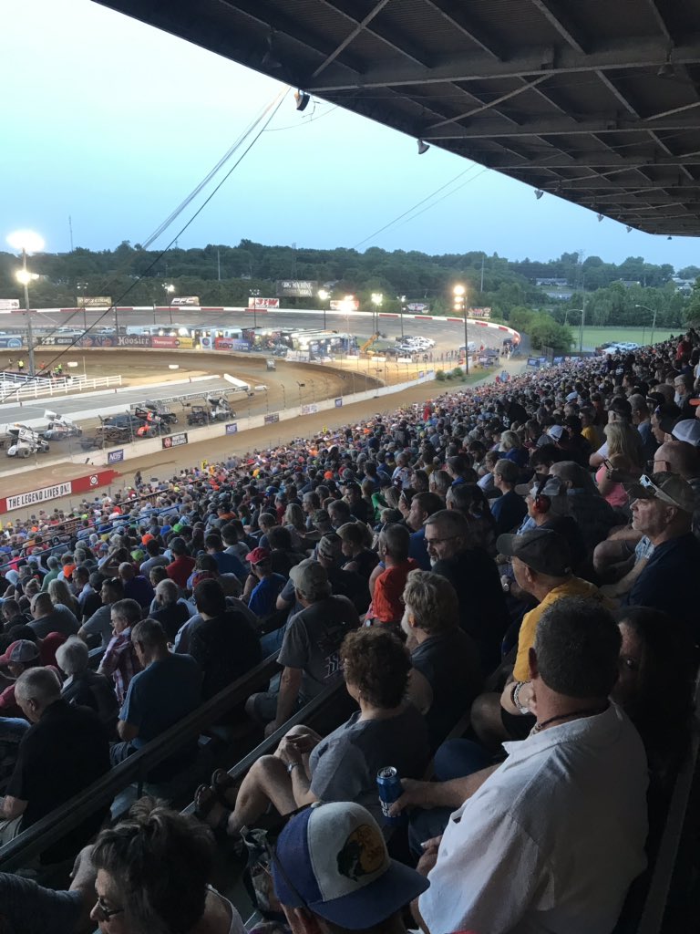 It is PACKED at <a href="/FGSpeedway/">Fairgrounds Speedway</a> <a href="/MusicCityNats/">Music City Outlaw Nationals</a>!