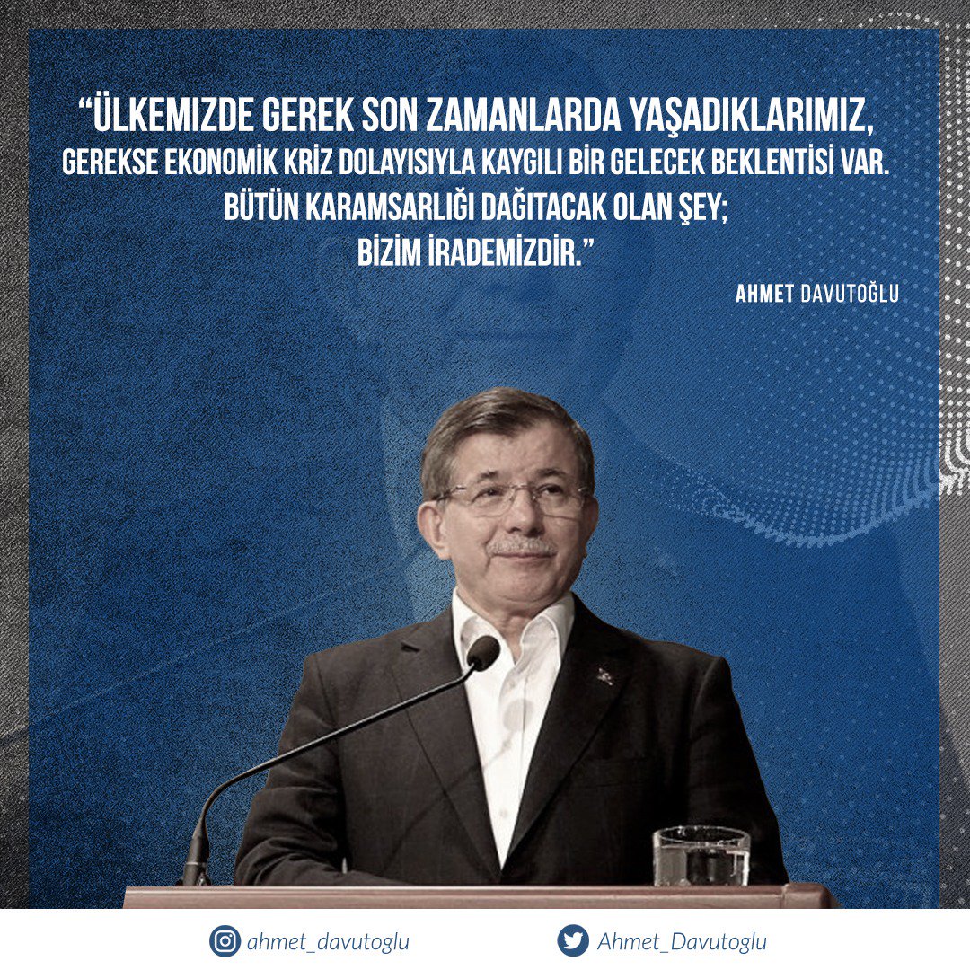 DAVUTOĞLU DOSTLARI (@ddostlari) on Twitter photo 