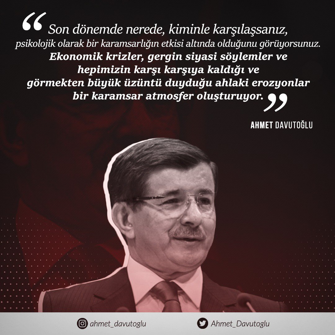 DAVUTOĞLU DOSTLARI (@ddostlari) on Twitter photo 