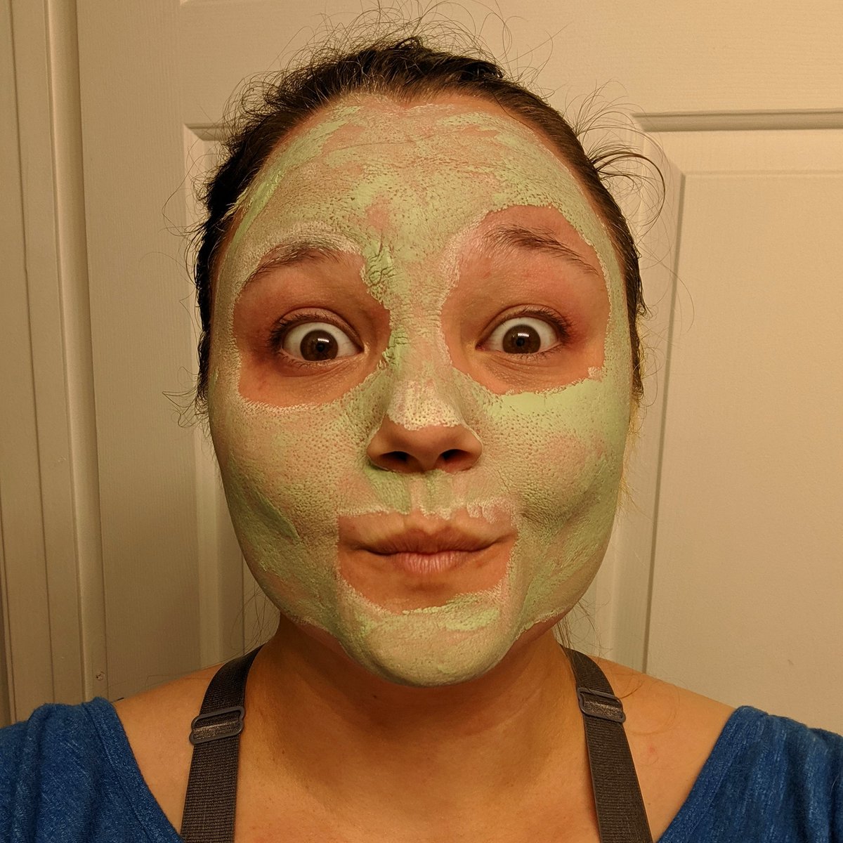 WatsGoing's tweet photo. Anyone enjoy a nice mask after a long day of fun?
#mask #makeup #masque #queenhelene #facemask https://t.co/SOGGL2ETjF