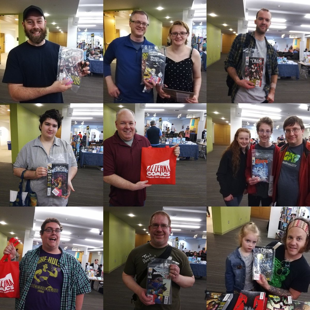 alternacomics's tweet photo. Thank you to the staff and showrunners of the Maine Comics and Arts Festival (#MeCAF) and to everyone that stopped by our booth!
See you next year!
@MEComicArtsFest https://t.co/Pw9RWBZ5xZ