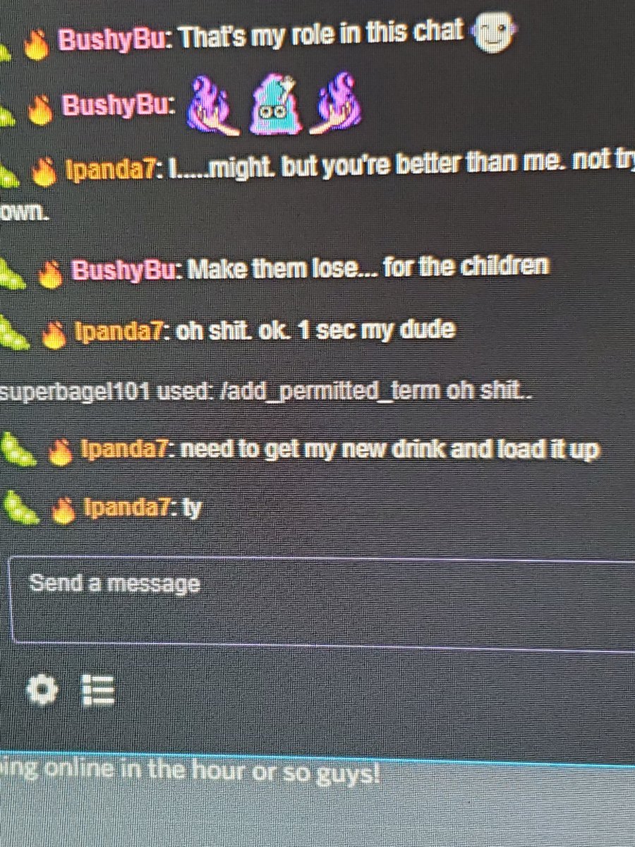 superbagel101's tweet photo. Proud moment as a mod lol #modmoment #proud @SpicyBeanDip1 https://t.co/JlwntlRfSD