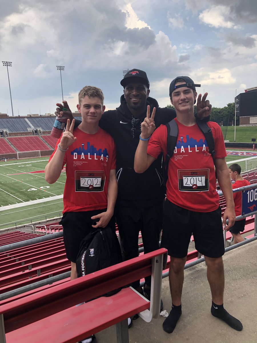 hschuler's tweet image. Had a great time at SMU Football Camp 2019 @coachkcurtis @CoachKyleCooper #PonyUpDallas @MasonSchuler4