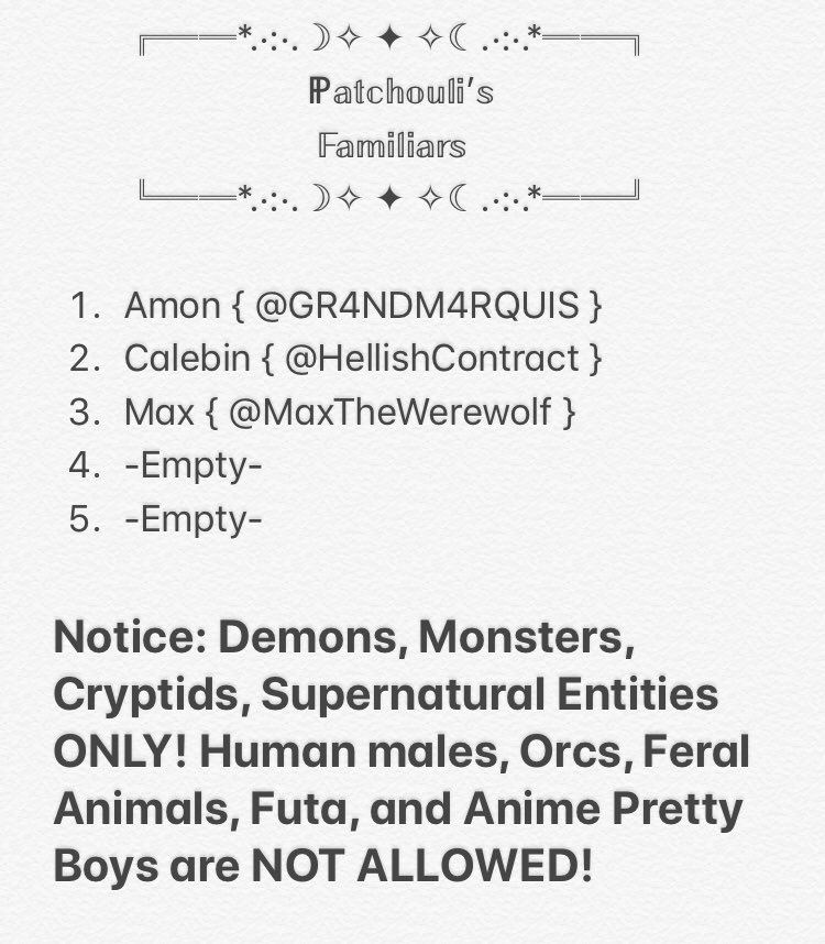 PurplePatchie's tweet photo. // Only two more spots left. // https://t.co/ZPOGUrwDHR