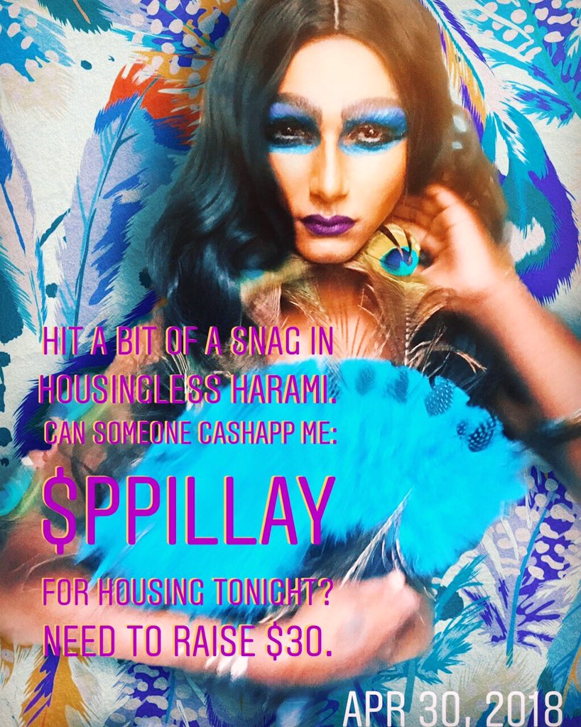 Can anyone spare a dollar or two for the #entertaintment, #effort or in #memoriam of the #peacocks that sacrificed themselves for my existence? #Cashapp: $PPILLAY . #Houseless not #Homeless #CaliforniaDemon #Dreamin’