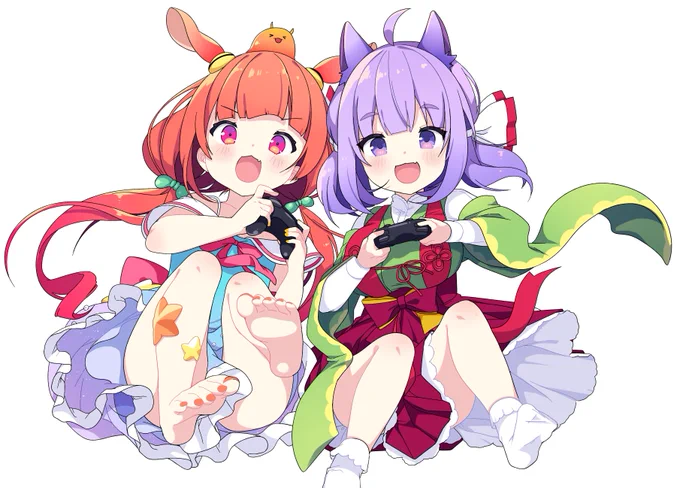 🍡海の底からこんこまりん!🐙
木ようびのタコマリネ。コラボチャンネル開設おめでとう～～～～!🎉✨
#こま絵馬 #めんだこart #タコマリエ 