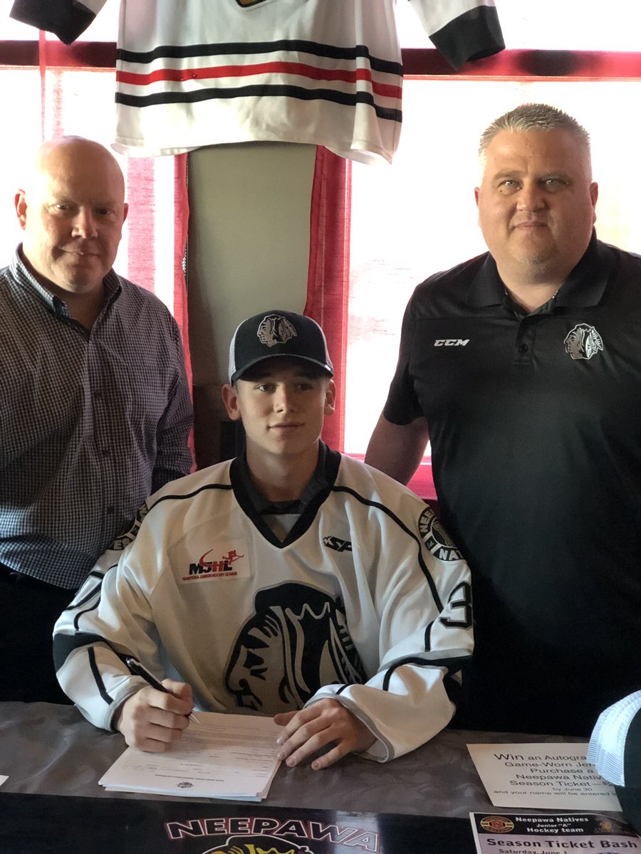 MJHLTitans's tweet photo. Very excited to announce the signings of four new players that will be joining the Neepawa Natives organization! Congratulations and welcome too Logan Johnson, Dylan Arnold, Ethan Smith, Jared Twerdoclib! https://t.co/cDC3K8Fixu