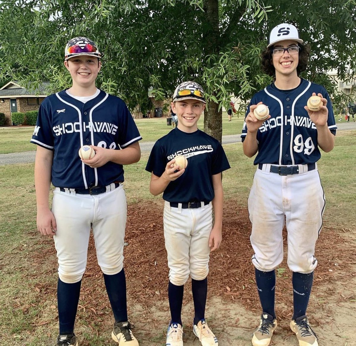 NWShockwave's tweet photo. Our boys earned the #1 seed heading into bracket play tomorrow in Erwin. Congrats to Harris, Fisher and Hayden for hitting bombs today.  Hard to believe we only have 4 more weekends left as 12u...  time is flying by.  @NWakeBaseball @TopGunSports1 #ShockwaveBoom #TeamIsClicking https://t.co/8pSwB0flFM