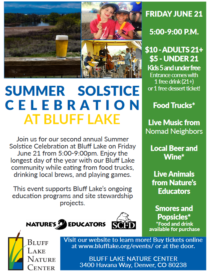 A trio of bucks visited <a href="/BluffLake/">Bluff Lake</a> in #Denver this evening. See for yourself: join us @ our #SummerSolstice party on June 21!  #natureinthecity <a href="/USFWSRMA_Alert/">Rocky Mountain Arsenal NWR</a> <a href="/NWSBoulder/">NWS Boulder</a> <a href="/denverpost/">The Denver Post</a> @ChrisCBS4  @KellyCBS4 @CBSDenver <a href="/SandCreekGrnwy/">Sand Creek Greenway</a> <a href="/COParksWildlife/">Colorado Parks and Wildlife</a> <a href="/ChrisJHerndon/">Chris Herndon</a>  @JasonCrowCO6