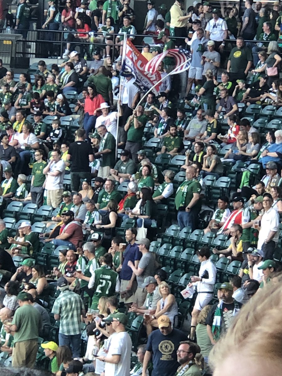 DapostropheAnn's tweet photo. @TimbersFC They need to go right now! Enforce the rules!! https://t.co/3yLYlyfPDl