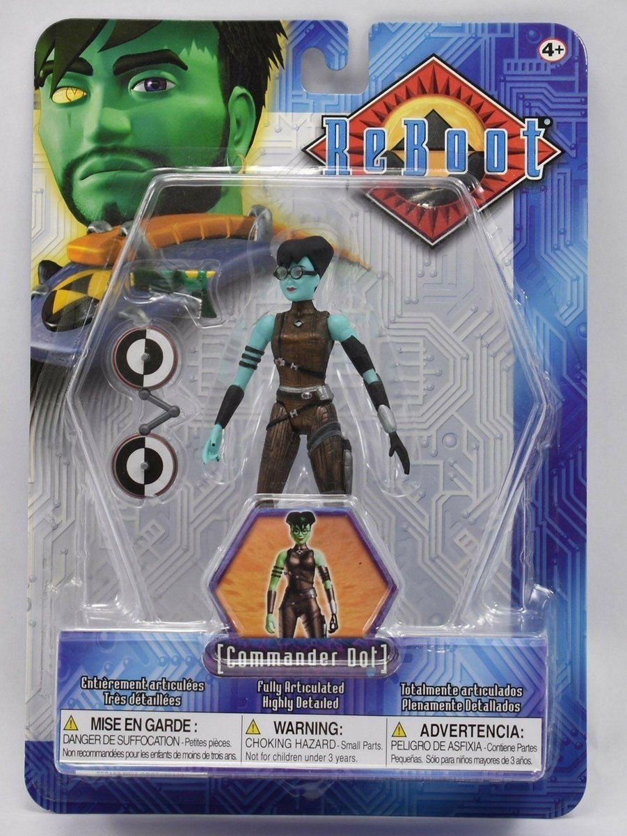 GlitchBob452's tweet image. There&apos;s also the Command -dot- Com version from Season 3. Though it&apos;s too bad we didn&apos;t get the 9&quot; figure. :(
#DotMatrix #ReBoot #ReBootSeason3