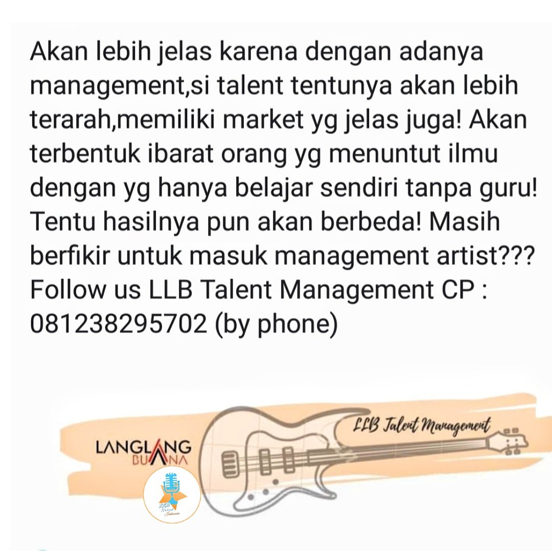 LLB Talent Indonesia (@llbtalent) on Twitter photo 