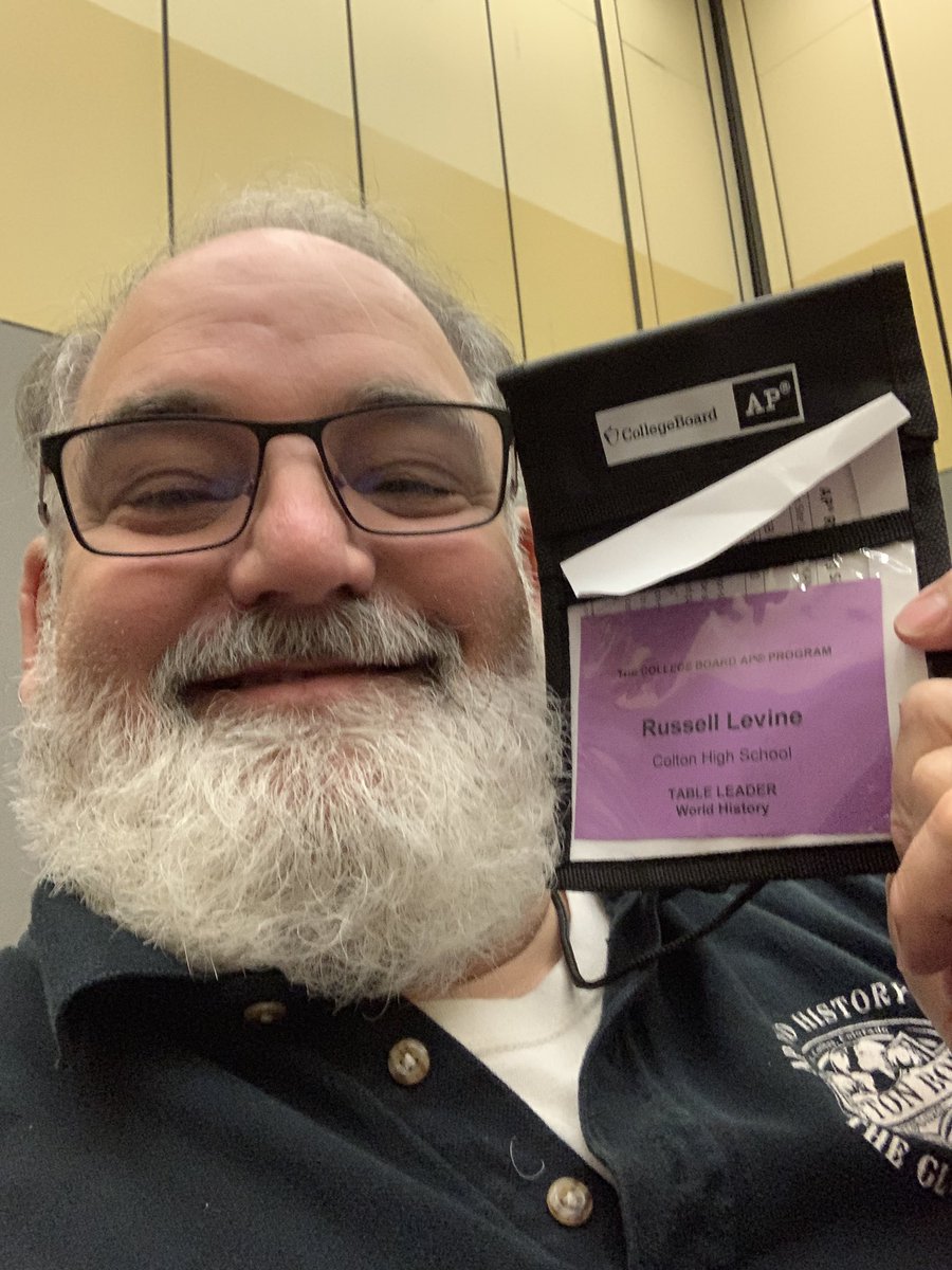 EdTechRuss's tweet image. AP Reading #10 in Kansas City. Getting ready to score 1000s of AP World essays during what we call Nerdfest2019. Let’s do this. Thanks CJUSD for the support @ColtonJUSD @CHSJackets_