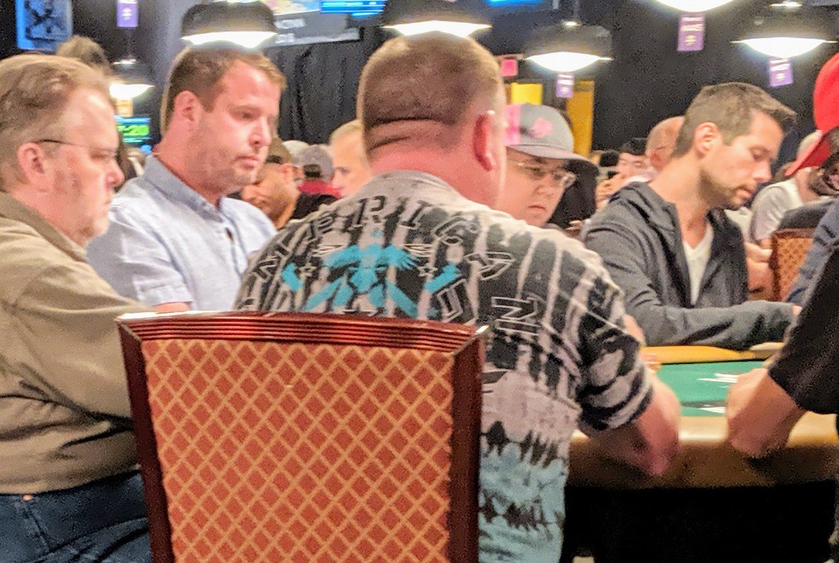 N4GN's tweet image. And @LouisvilleLAG is in the house! #WSOP #Big50 #Day1C