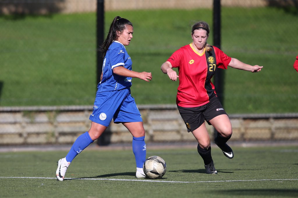 grumplynz's tweet image. Action from the first half @nzf_foundation Kate Sheppard Cup @EllerslieAFC v @HamWanderersNZ #KateSheppardCup #KSCup
