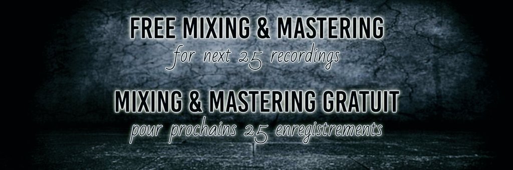 Block100Studio's tweet image. Dear Montreal residents,
Promotion for June ending after 25 entries!
Hurry up to reserve your spot!

Chers residents de montreal,
Promotion pour Juin prend fin apres 25 entrées . 
Depechez-vous pour reserver votre place!

#Montreal #recording #block100studio #studio #MusicIsLife