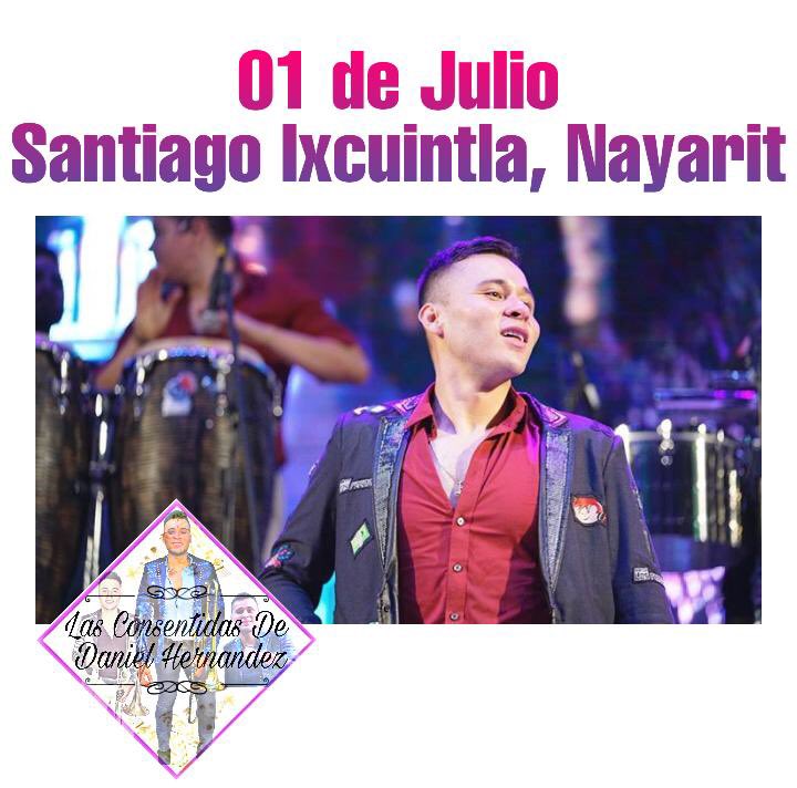 ConsentidasDani's tweet photo. Hoy ‼️ 0⃣1⃣ de Junio 2019
 
Llega desde el bello Mazatlan,Sinaloa 🌴🌞 Banda LOS RECODITOS a 🔰 Santiago Ixcuintla Nayarit 🔰 para hacerte cantar y bailar con cada uno de sus exitos. 🎶
¡No te lo puedes perder!
@BANDARECODITOSS 
@ConsentidasDani 💕
@RecoditosPROMO https://t.co/64DCBR0kg9
