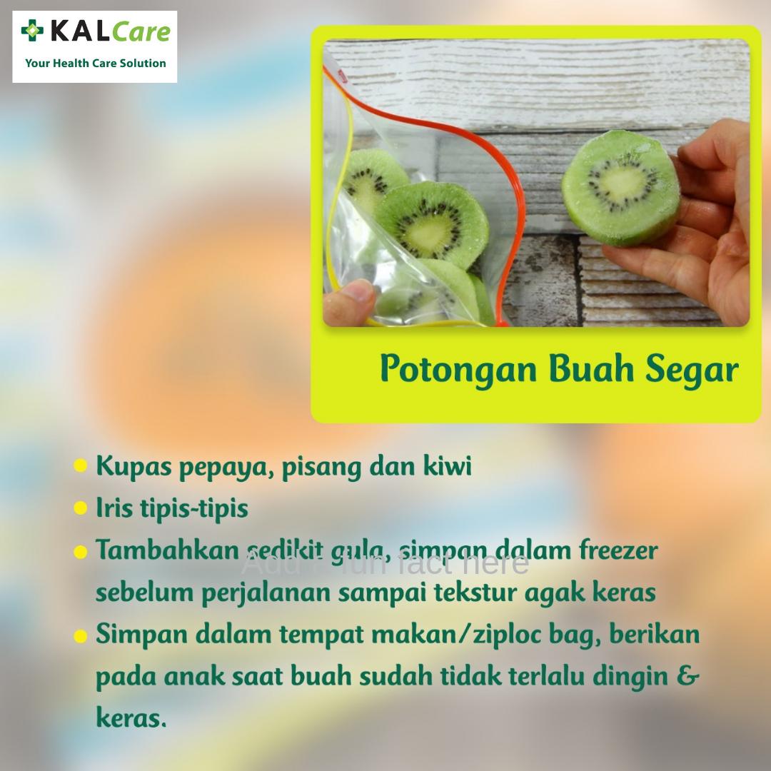 KALCare's tweet image. 4. Sesuaikan pemberian MPASI dengan jadwal makan anak, jangan sampai terlewat.
5. Tepikan mobil dan berhenti saat bayi makan agar ia tidak mual karena goncangan.

Simak juga contoh snack Si Kecil pada gambar di atas ya Bun 😘
#kalrecipe #mpasi #tipsmudik #mudikbersamabayi
(2/2)