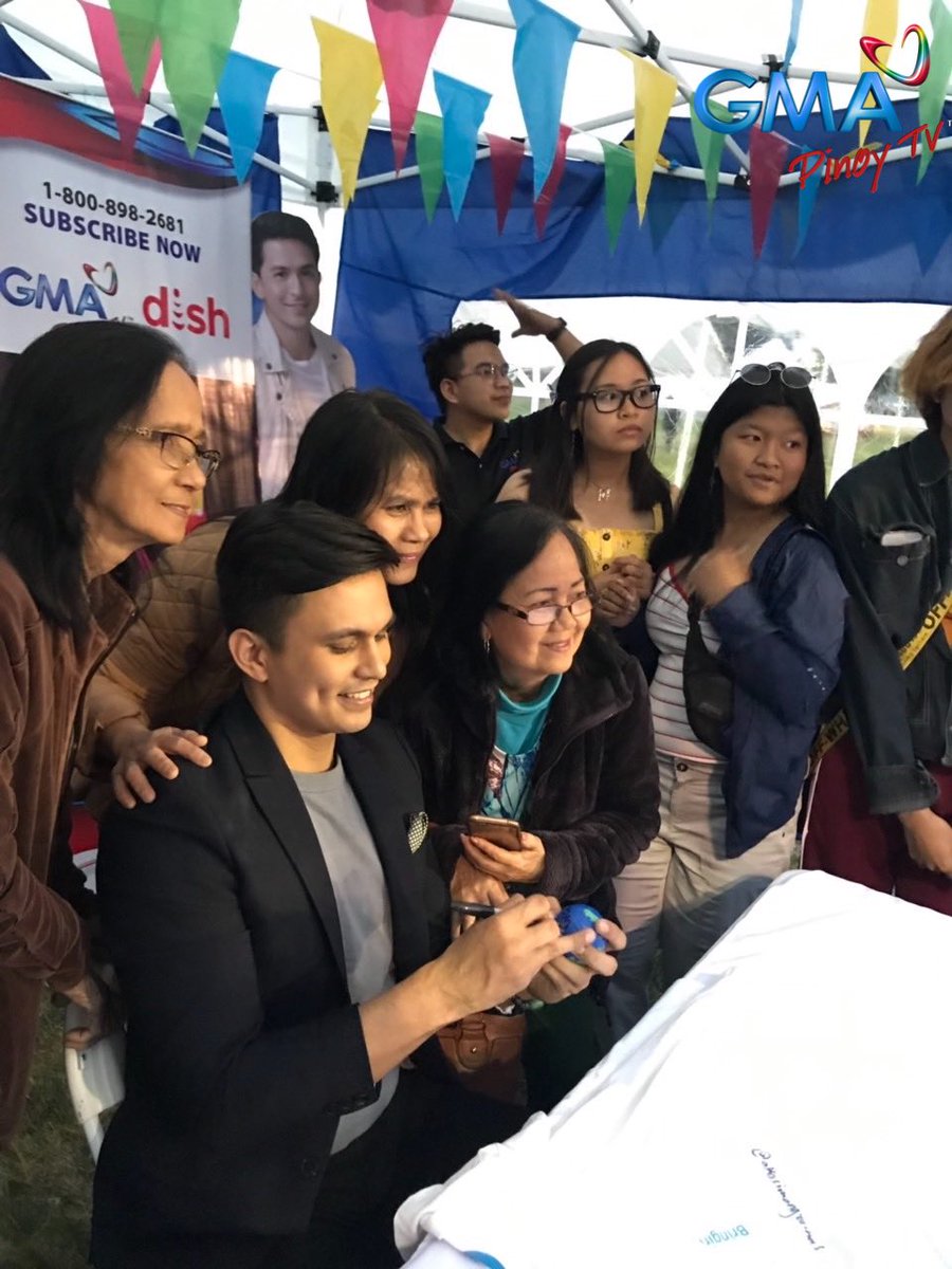 gmapinoytv's tweet photo. Dropping some photos from the meet and greet with @akosimangtomas ! #TomRodriguezInUS #PIDC2019 https://t.co/VrZxqi9H0w