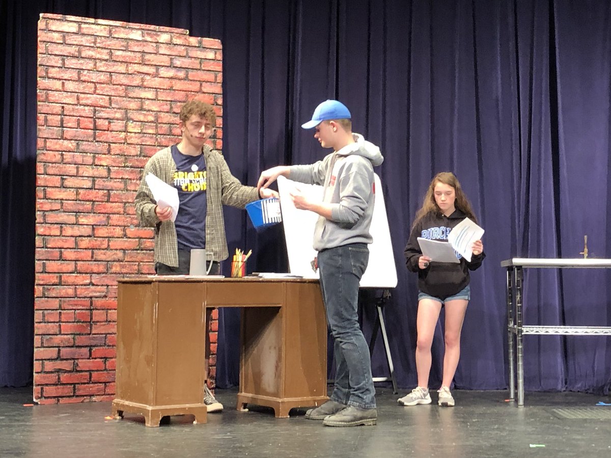 Just a few more hours of rehearsal and we’ll be ready!  And if you’ve ever wanted to know how to neutralize acetonitrile, we’ve got you covered. #educationaltheatre  #AC3DayPlay <a href="/ACSRochester/">Allendale Columbia</a>