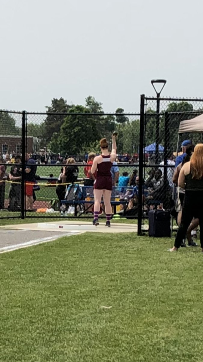 EdenTF1's tweet photo. Section 6 Championships Day 2 Makayla Scheu shot put
@EdenASBC @EdencsdAthletic @bufnewspreptalk @WNYAthletics #LetsGoRaiders #AthletesSupportingAthletes #CoachesSupportingAthletes https://t.co/izulp6AJEy