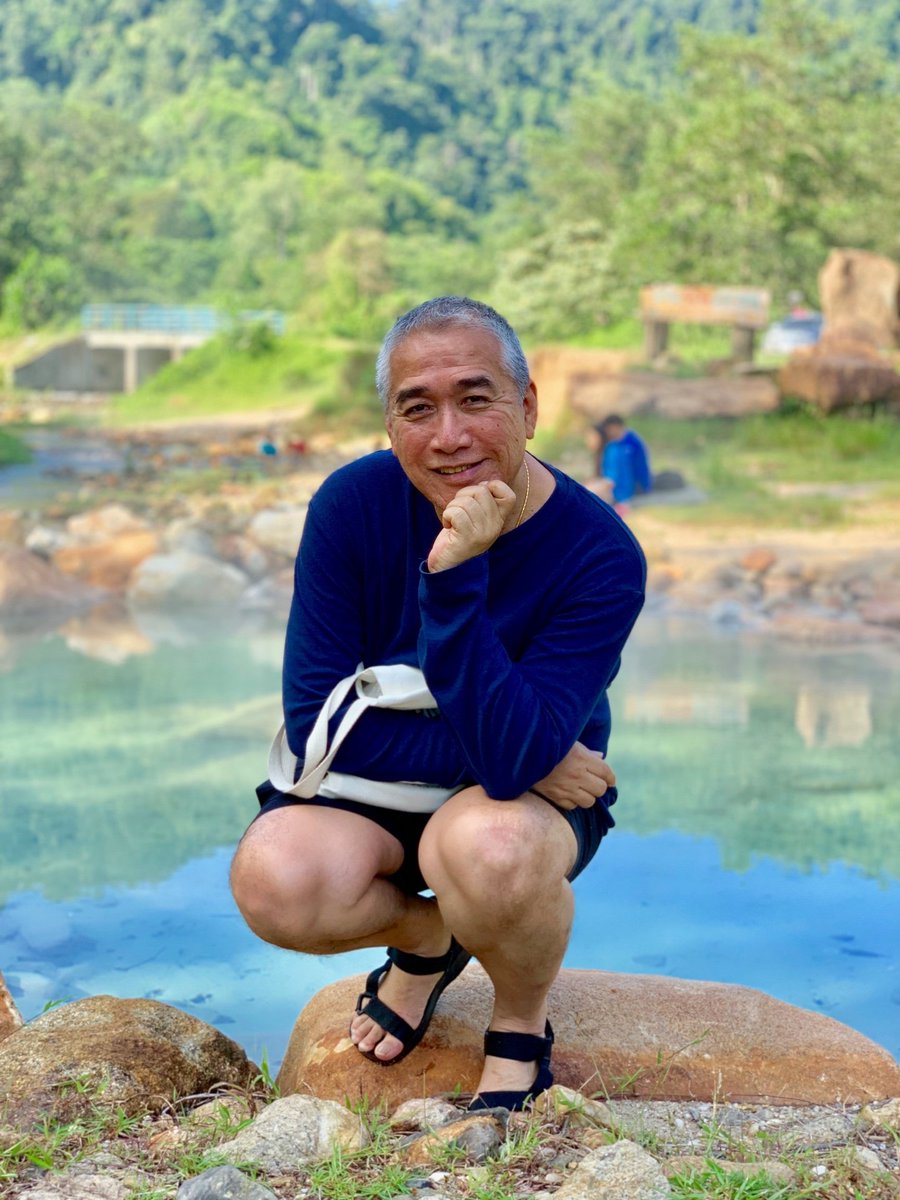 coolbot5's tweet photo. อากาศเช้าๆมาอาบน้ำพุร้อนสบายตัววันหยุดวนๆไป https://t.co/Z6jGU16ms7